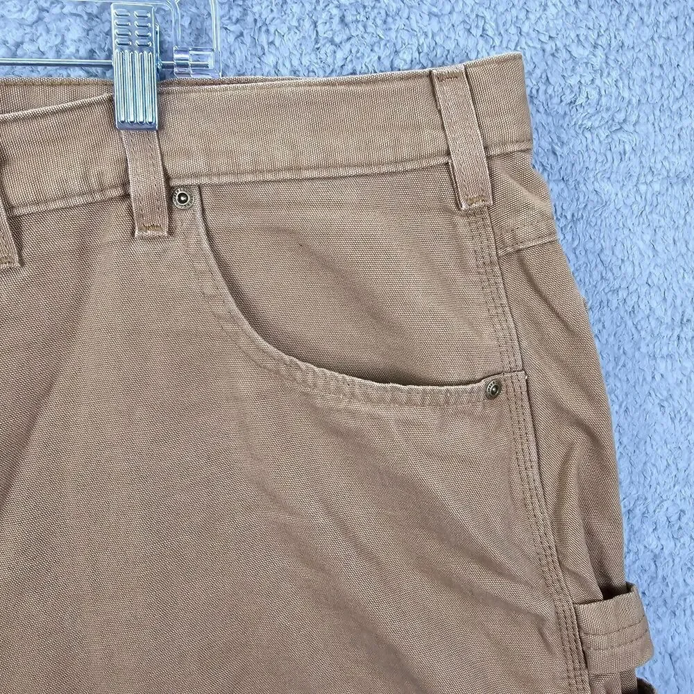 Carhartt Men's Brown Cargo Carpenter Shorts B190 BUC Size 44